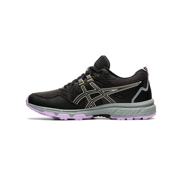 ASICS GEL-Venture 8 Running Shoes Women Size 7 Wide Black Ivory 1012A706-002 NWB - Picture 2 of 9